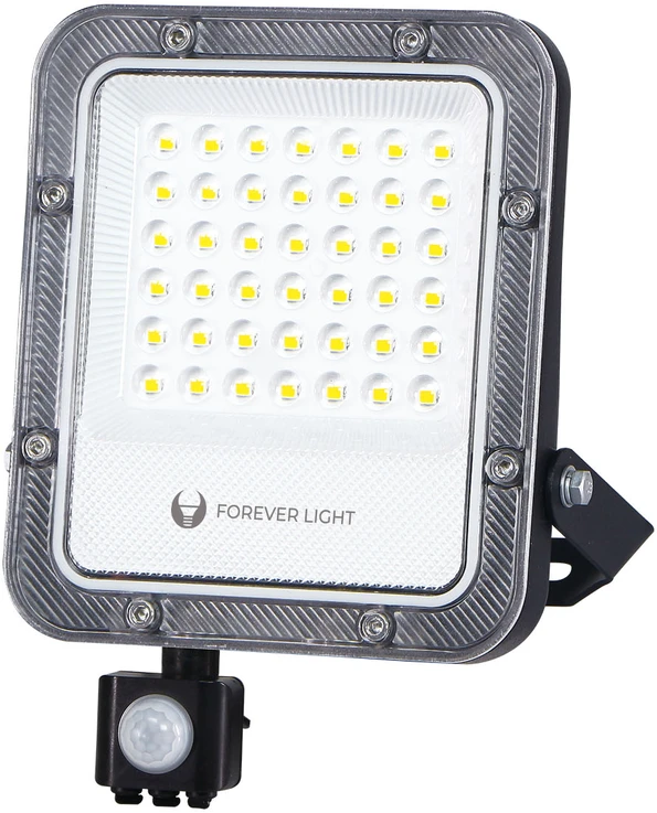 „Telforceone“ LED prožektorius PROXIM+ 30W 4000K 4500lm PIR 230V IP65 „Forever Light“ 150lm/W 5 metų garantija