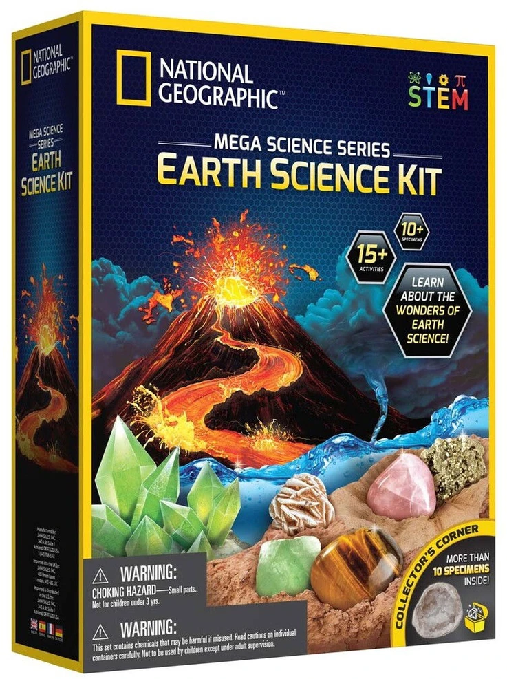 „National Geographic“ – „Mega Earth Science“ rinkinys (29-4005)