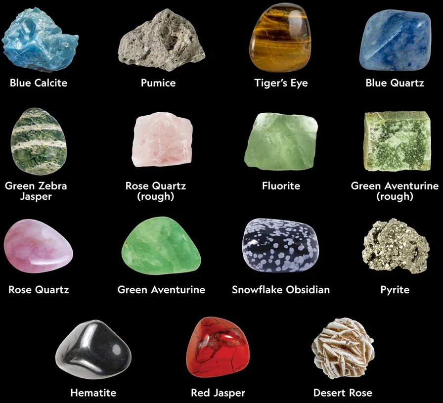 „National Geographic“ uolienų ir mineralų pradinis rinkinys (29-4010)