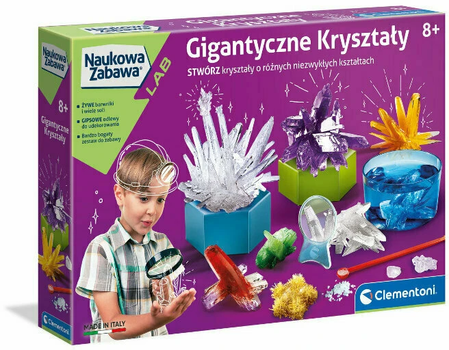Mokslo smagumai – milžiniški kristalai Clementoni 50106
