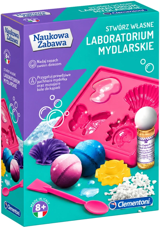 Clementoni: Mokslinės linksmybės - muilo laboratorija