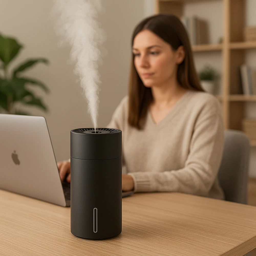 Nawilżacz Drėkintuvas Automobilio oro drėkintuvas Mini aromatinis difuzorius USB migla