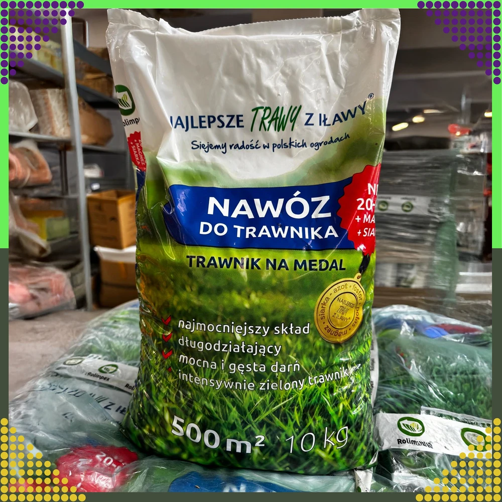 Nawóz Vejos trąšos, daugiakomponentės, NPK 20-8-10 granulės, 10 kg, 500 m