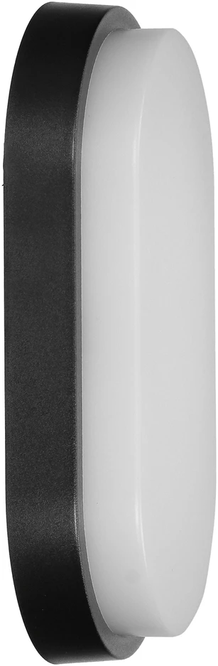 Sieninis šviestuvas Orno NEFRYT LED 10W, sodo šviestuvas, 800lm, IP54, 4000K, juodas