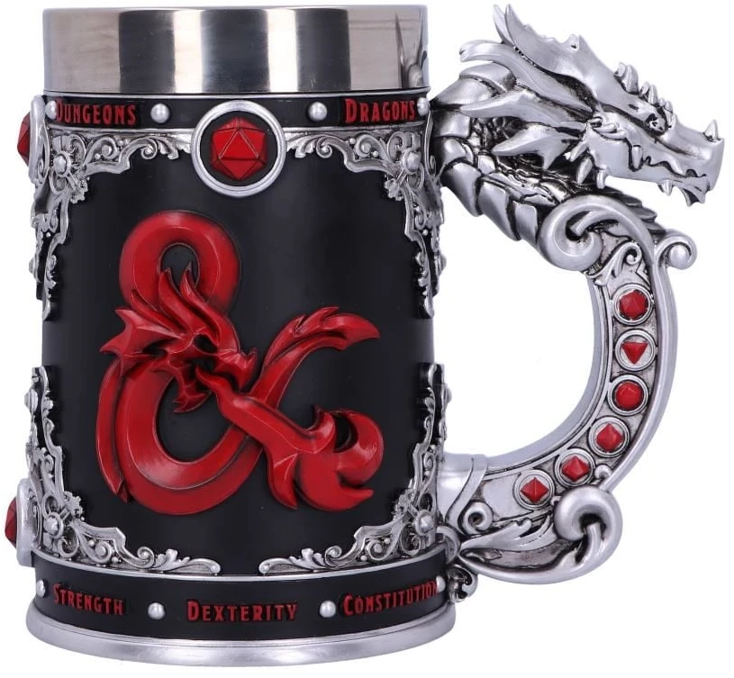 Gertuvė Nemesis Now Dungeons & Dragons bokalas | 15,5 cm