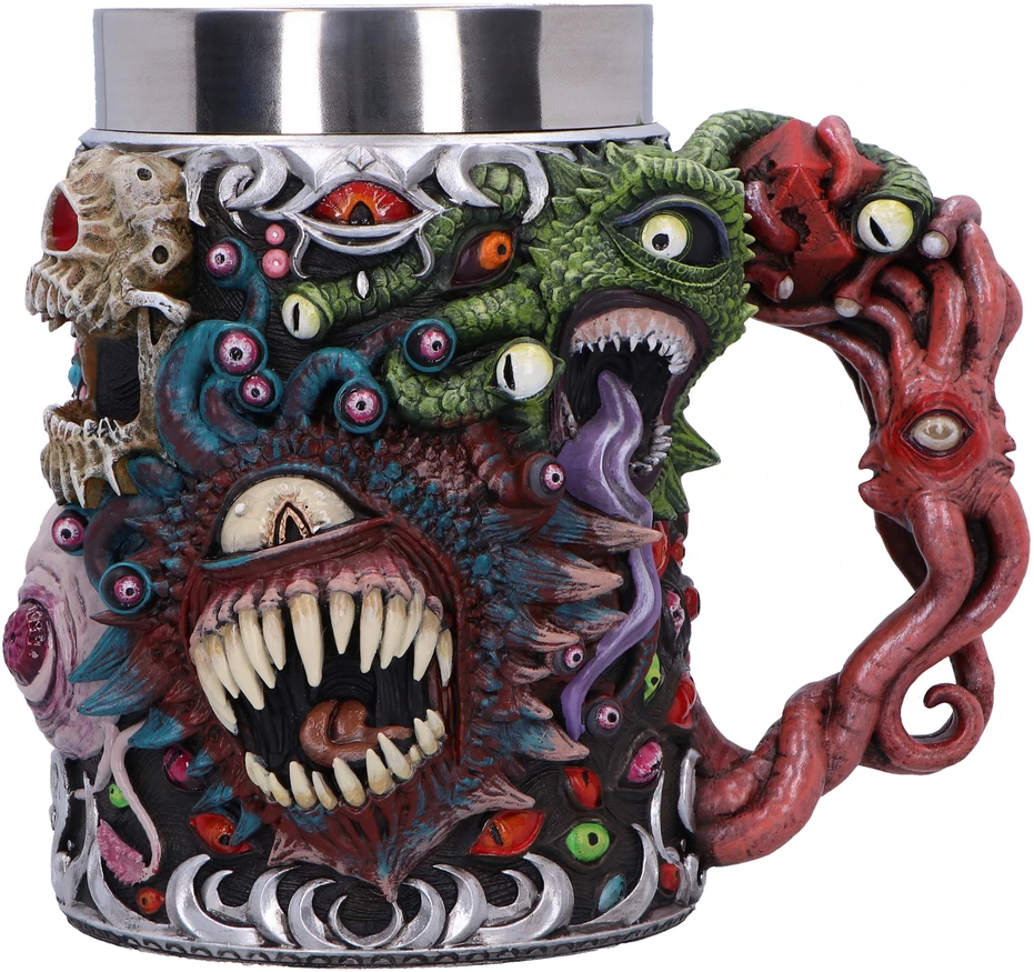 Nemesis Now „Dungeons Dragons“ „Beholder“ alaus bokalas