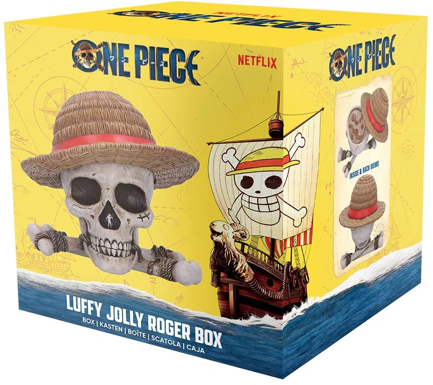 Nemesis Now „One Piece“ Luffy Jolly Roger dėžutė