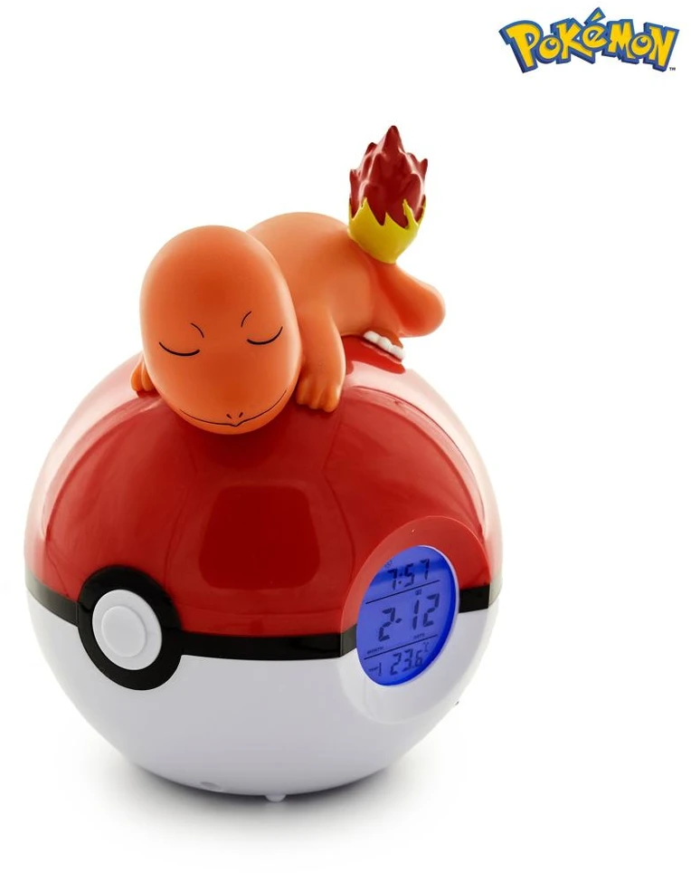 Teknofun Nemesis Now Pokemon - Charmander šviečiantis žadintuvas
