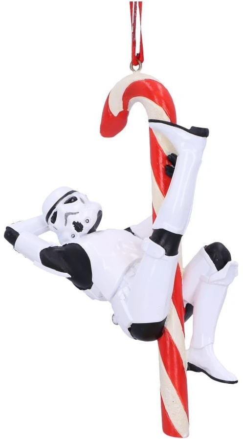 Nemesis Now „Stormtrooper“ saldainių lazdelės formos pakabinamas ornamentas 12 cm
