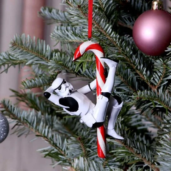 Nemesis Now „Stormtrooper“ saldainių lazdelės formos pakabinamas ornamentas 12 cm