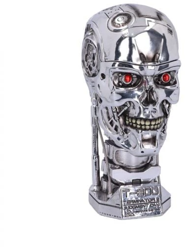Nemesis Now Terminatorius 2 Galvos Dėžutė 21cm