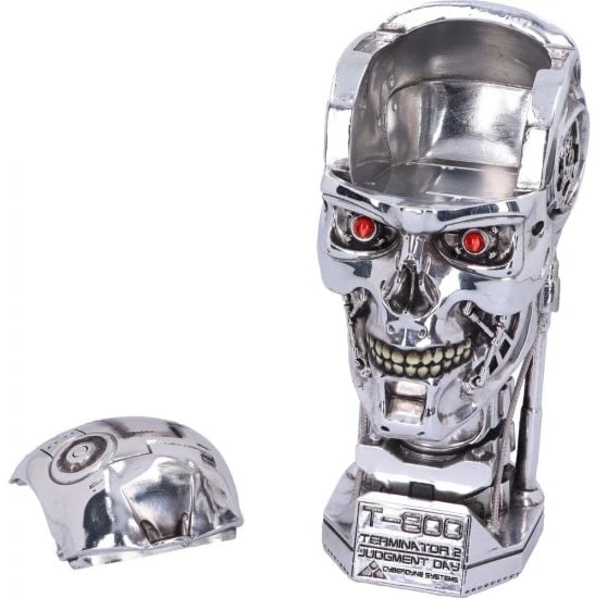 Nemesis Now Terminatorius 2 Galvos Dėžutė 21cm