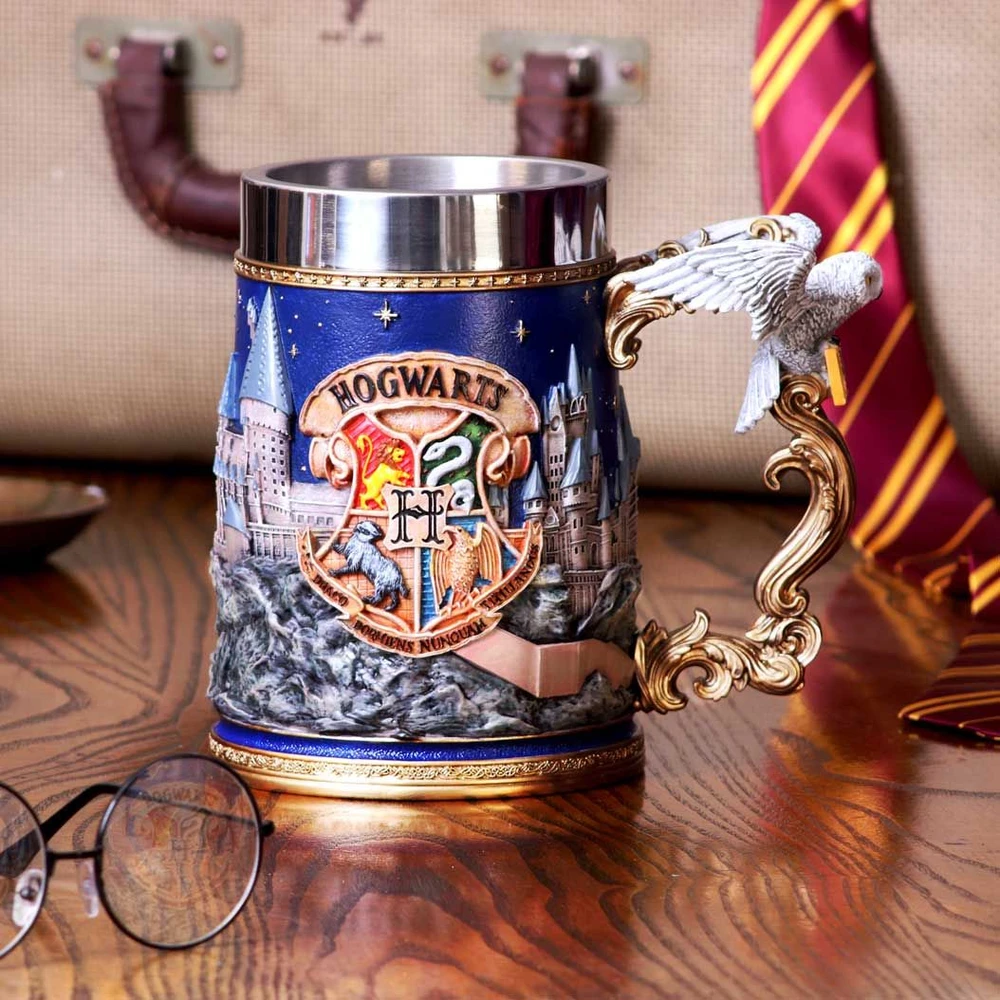 Nemesis Nowharry Potter Harry Potter Hario Poterio Hogvartso 3D puodelis (600ml)