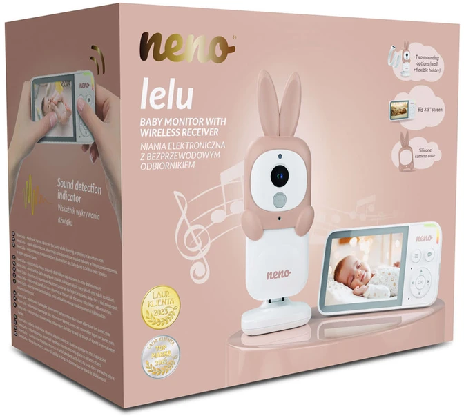 NENO LELU ELECTRONIC BABY NANNY WITH WIRELESS RECEIVER