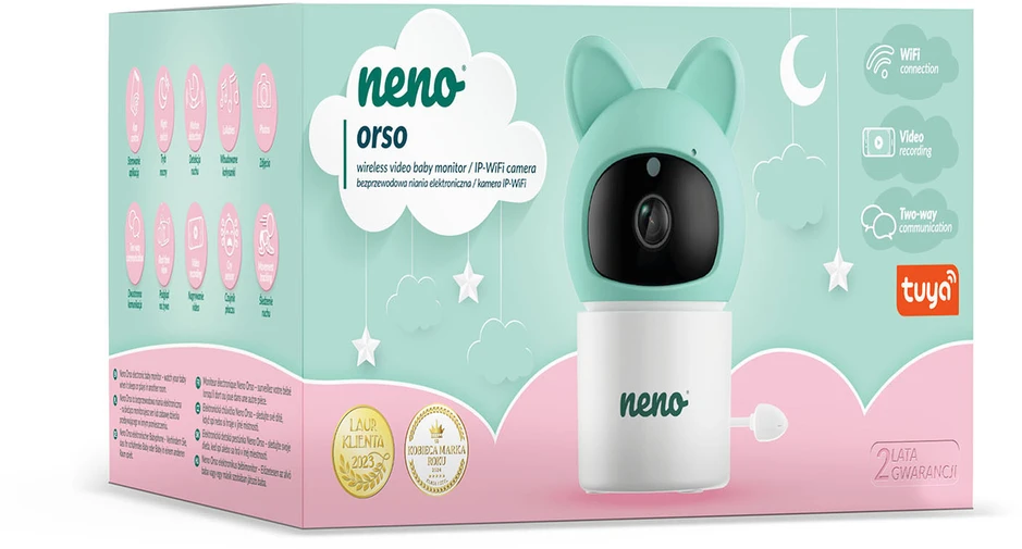 Neno Orso – professional IP-Wi-Fi video baby monitorius