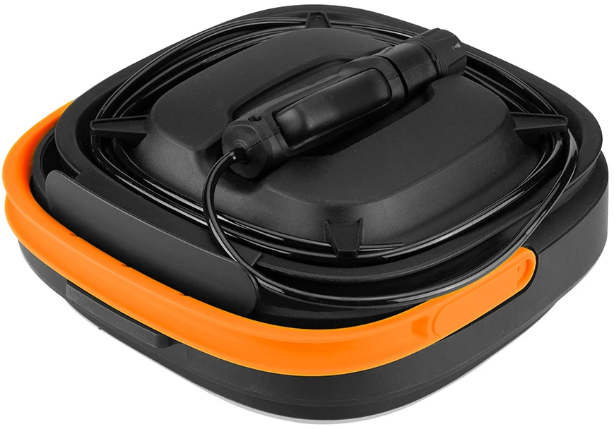 Neo Myjka 12 V, 5 barų slėginė plovimo mašina, sulankstomas kibiras, USB-C