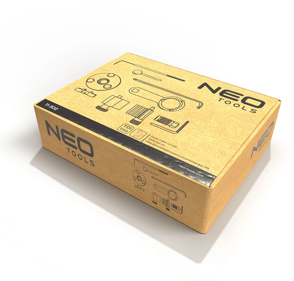„Neo Tools“ dyzelinių variklių fiksavimo įrankis - komplektas 11 vnt.