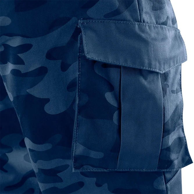 Spodnie Kelnės CAMO tamsiai mėlynos darbo kelnės, L dydis