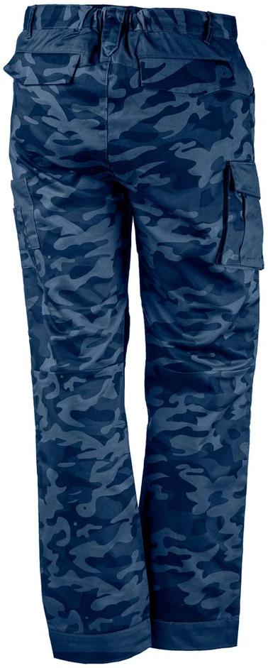 Spodnie Kelnės CAMO tamsiai mėlynos darbo kelnės, L dydis