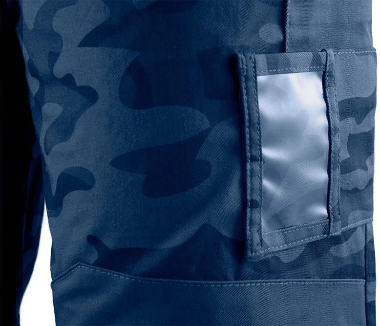 Spodnie Kelnės CAMO tamsiai mėlynos darbo kelnės, L dydis