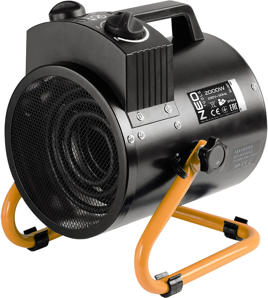 Neo Tools Pastatomas elektrinis šildytuvas NEO, 3000W, IPX4, 90-068