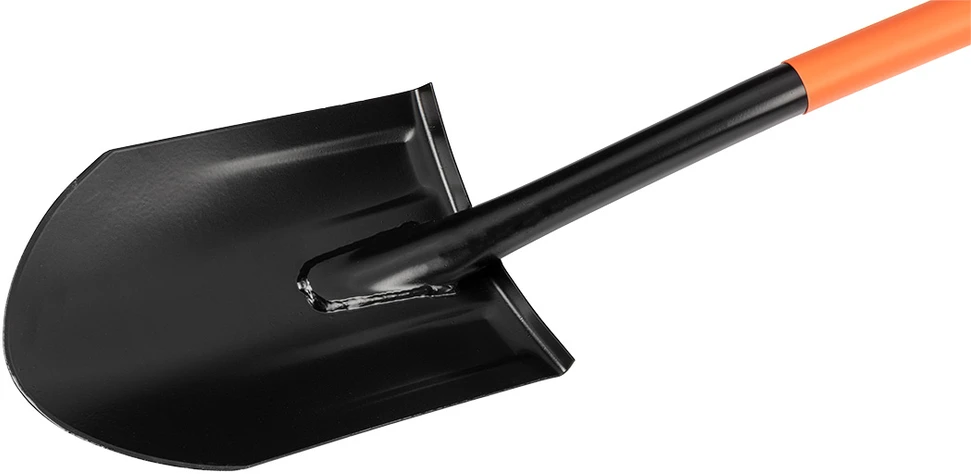 Fiskars Szpadel Grūdintas kastuvas, metalinė rankena, aštrus