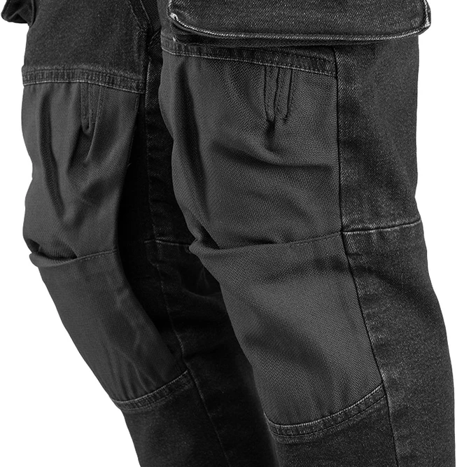 Neo Tools Kelnės robocze DENIM, juoda, dydis XXL
