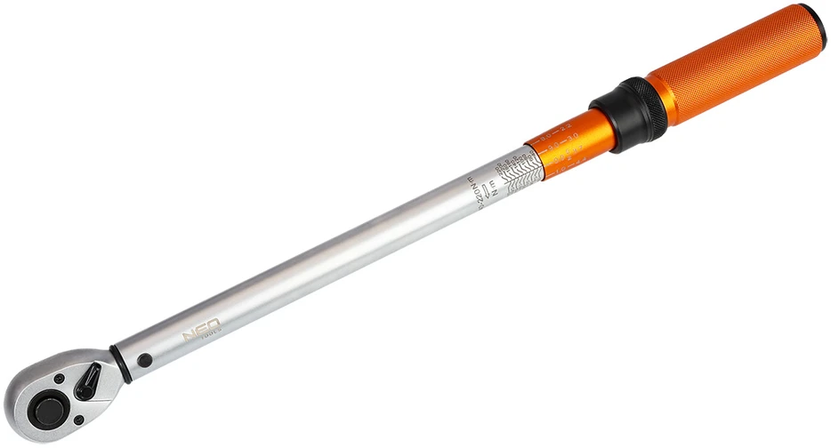 Neo Tools Klucz 1/2 colio dvigubo veikimo sukimo momento raktas, 40–220 Nm
