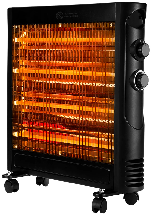 Neo Tools Kvarcinis infraraudonųjų spindulių šildytuvas 600W/1200W