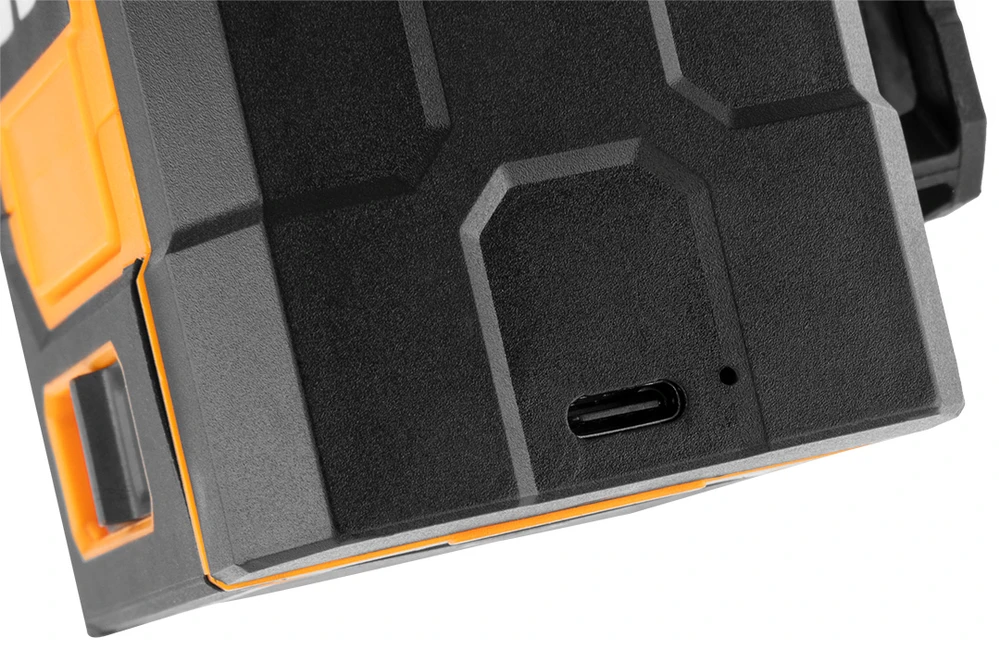 Neo Tools lazerinis 3D lazeris, 12 linijų, žalias, dėklas, magnetinis laikiklis