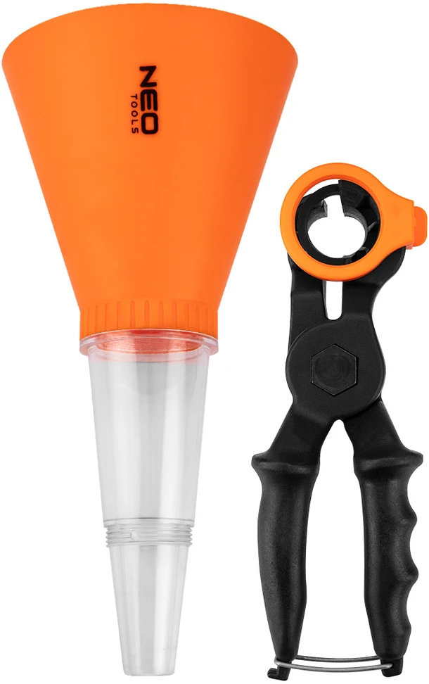 Lejek Universalus piltuvėlis 125 mm, su tvirtinimo laikikliu