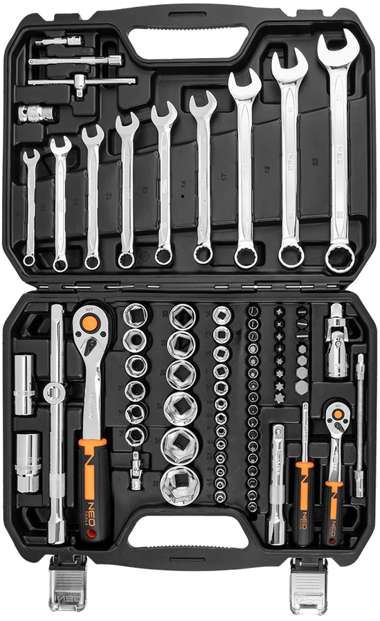 NEO tools 10-058 įrankių galvutė ir galvučių rinkinys