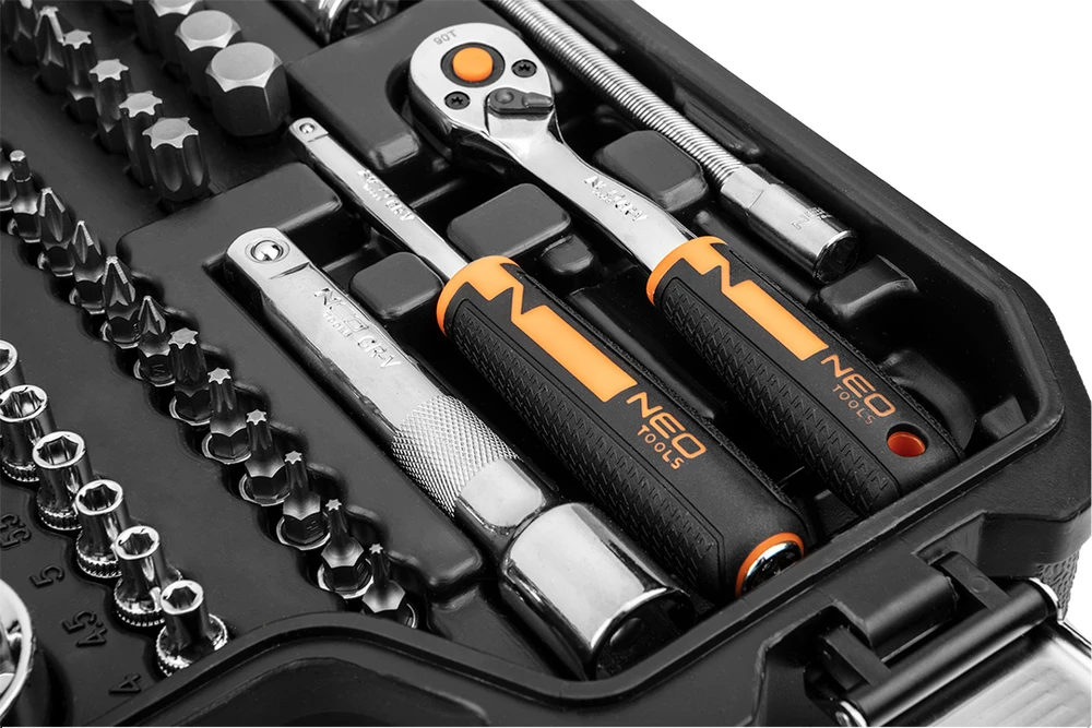 NEO tools 10-058 įrankių galvutė ir galvučių rinkinys