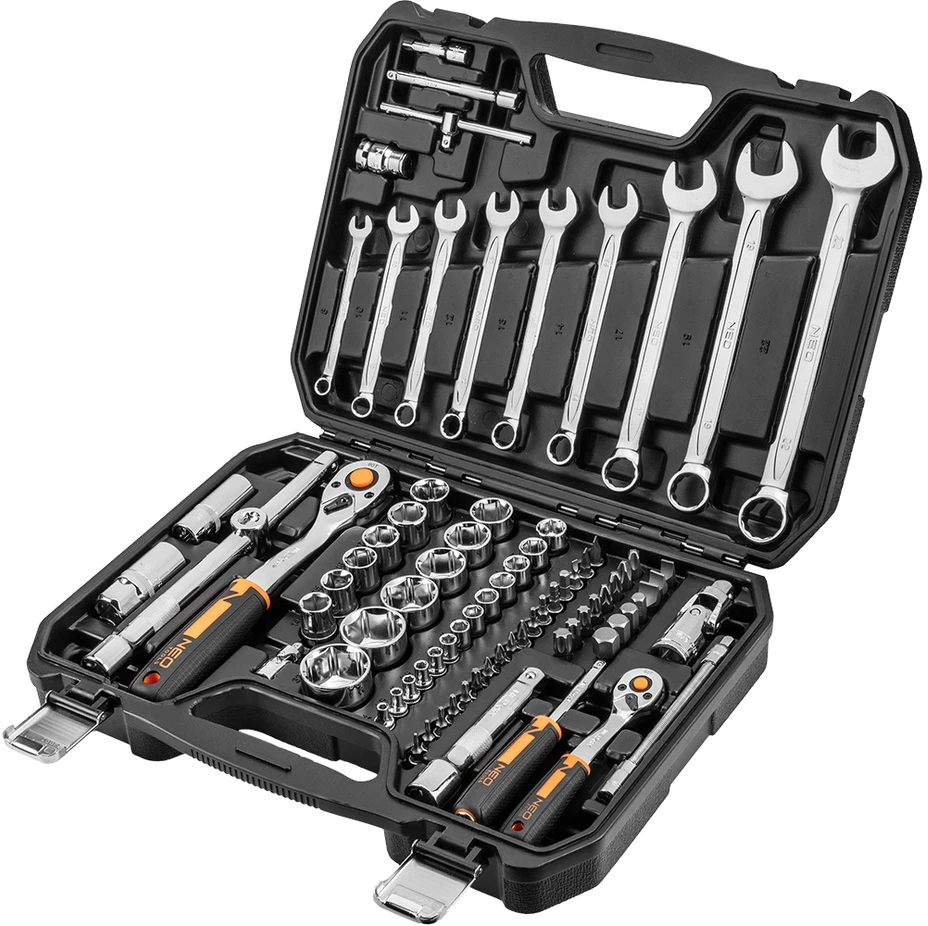 NEO tools 10-058 įrankių galvutė ir galvučių rinkinys