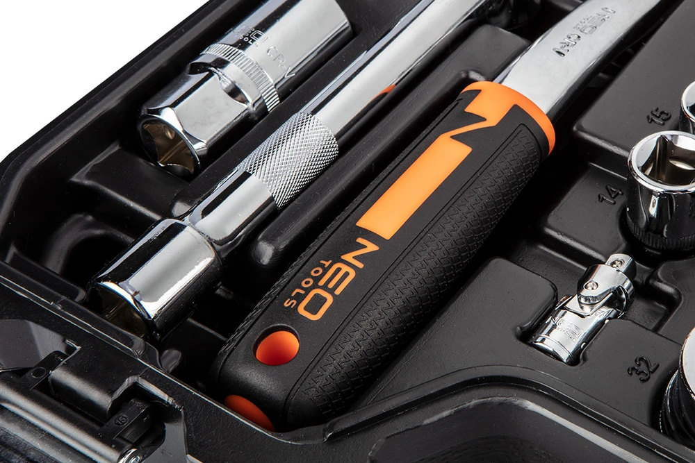 NEO tools 10-058 įrankių galvutė ir galvučių rinkinys