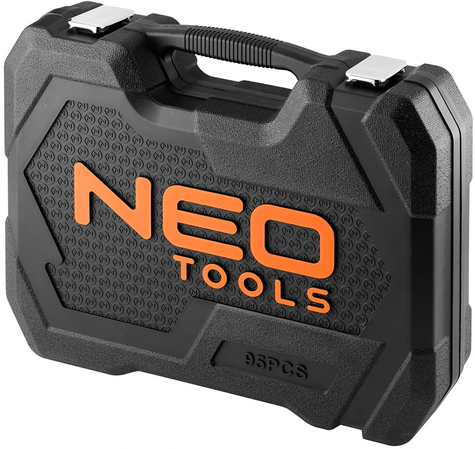 Neo Tools Rinkinys kluczy nasadowych 1/2", 1/4", 95 vnt., CrV, pianka EVA