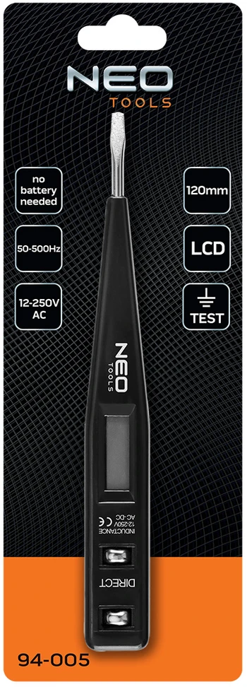 Neo Tools Skaitmeninis įtampos testeris NEO 94-005 12-250V