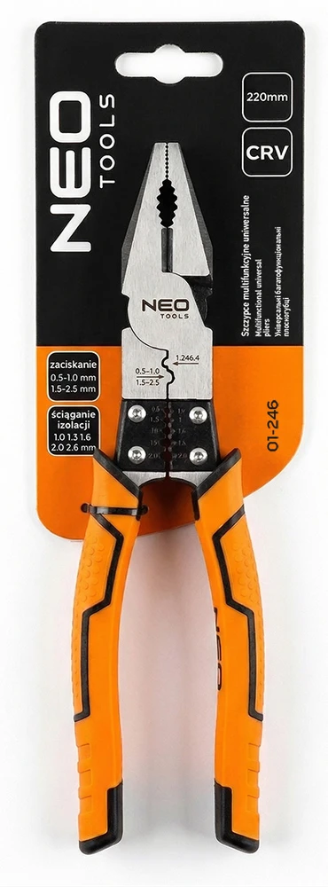 Neo Tools Universalūs daugiafunkciai replės 220mm