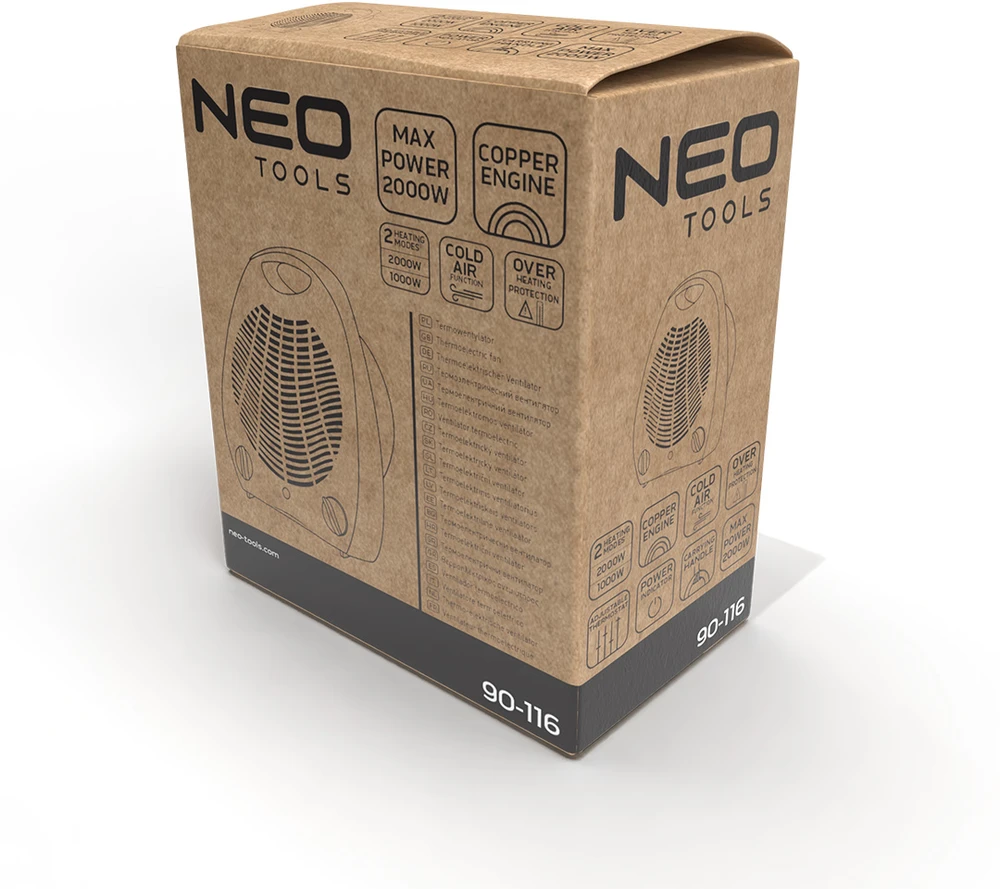 Neo Tools Termoventiliatorius 2000W