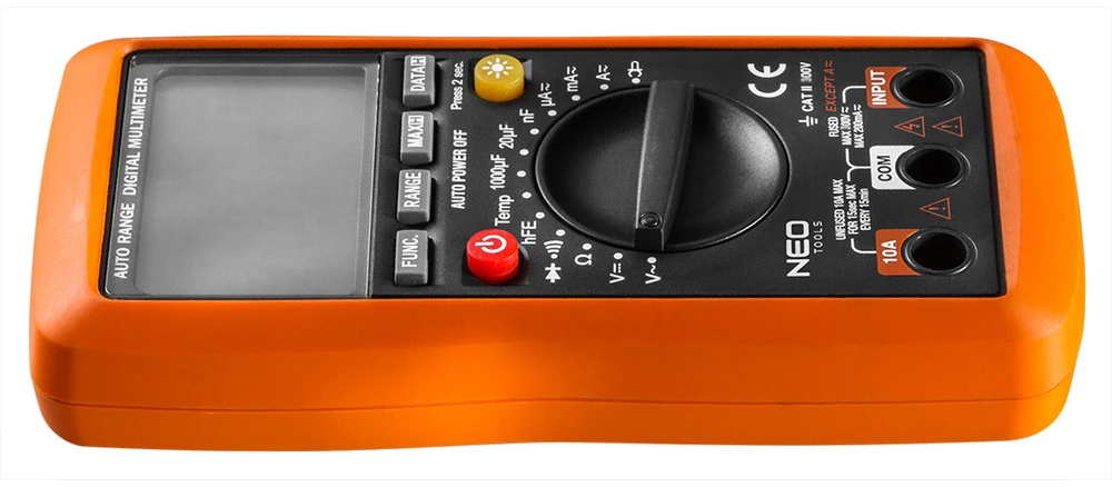 Neo Tools Universalus el.matavimo prietaisas NEO 94-001 Skaitmeninis su LCD ekranu