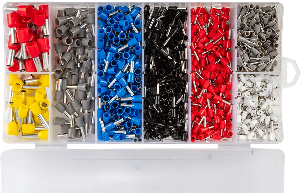 Szczypce 205 mm ilgio gnybtų užspaudimo replės + 1200 antgalių