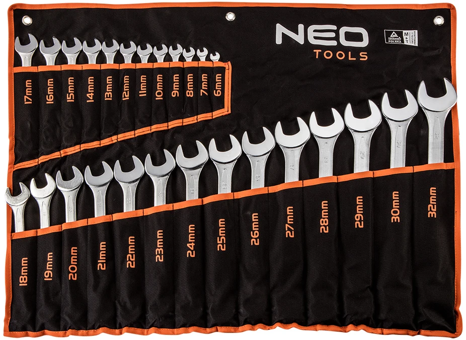 Veržliarakčių rinkinys Neo, 6-32mm, 26 vnt