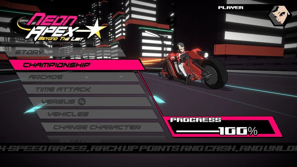 „Neon Apex: Beyond the Limit“ – „PlayStation 5“