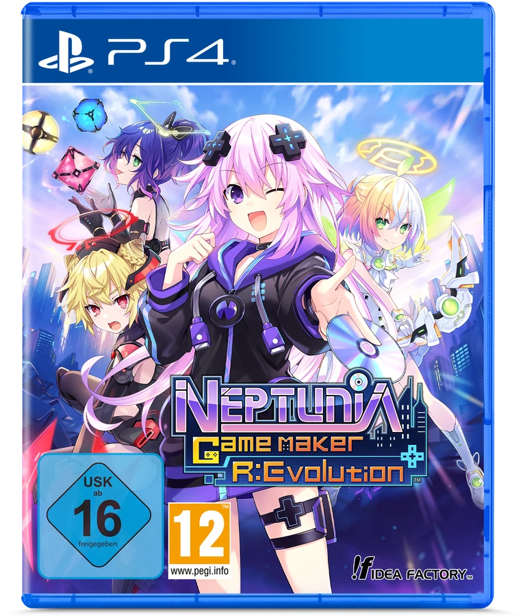 Idea Factory Idėjų fabrikas „Neptunia Game Maker R:Evolution“ („Pirmos dienos leidimas“) – „PlayStation 4“.