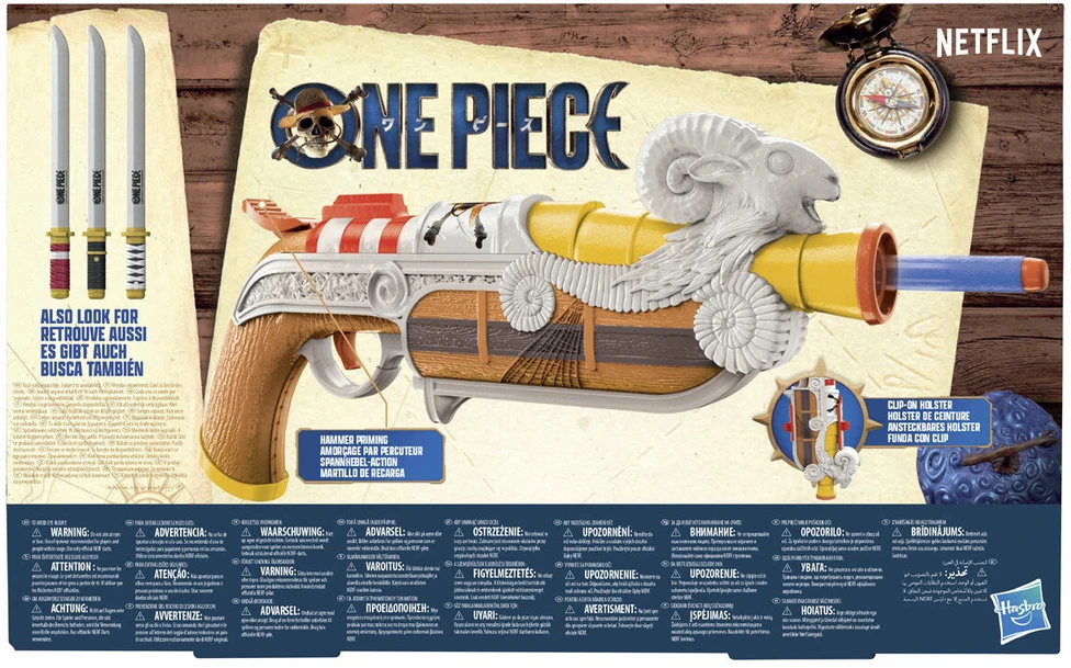 NERF - „One Piece“ linksmybės (G2979EU4)