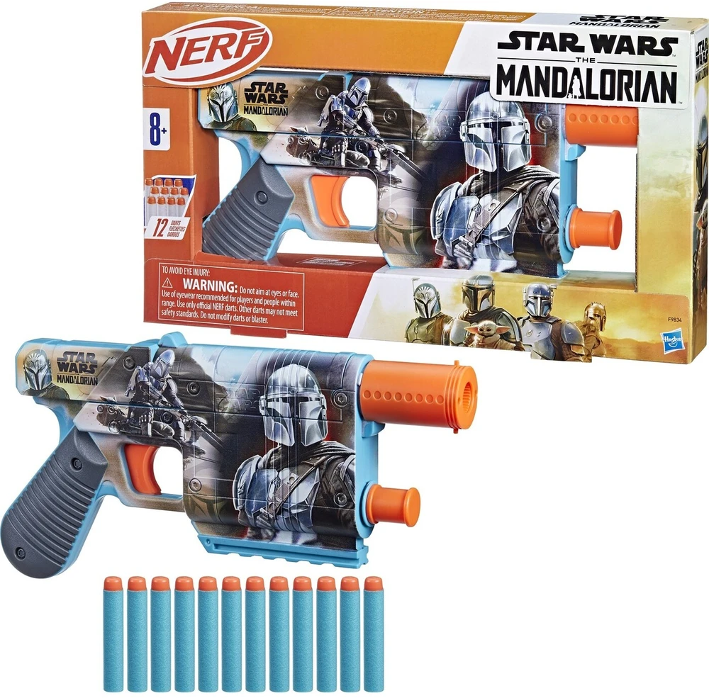 NERF – „Žvaigždžių karų“ mandalorietis – sprogdiklis (F9834EU40)