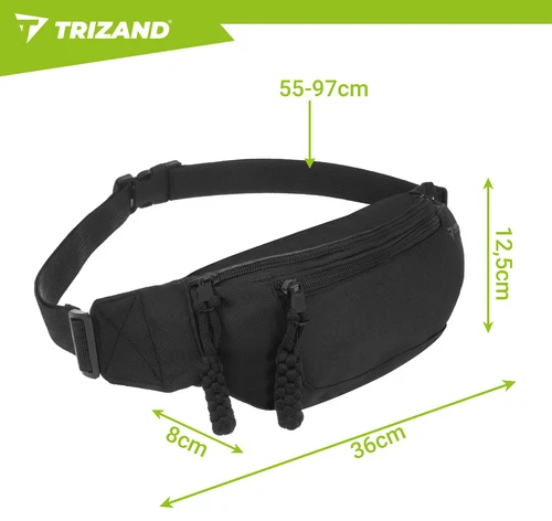 Trizand bėgimo diržo krepšys 37x15x7cm