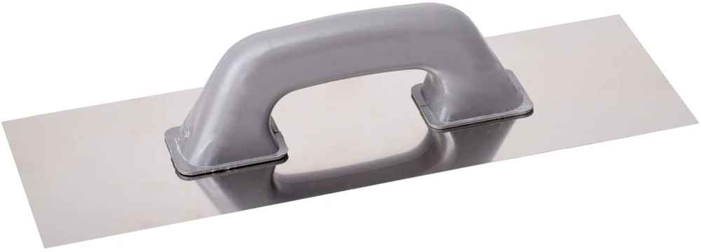 Mega Nerūdijančio plieno mentelė 380 * 130 mm, lygi, uždara rankena