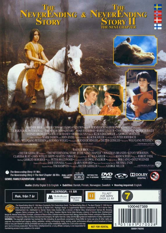 Nesibaigianti istorija 1 ir 2 (DVD)