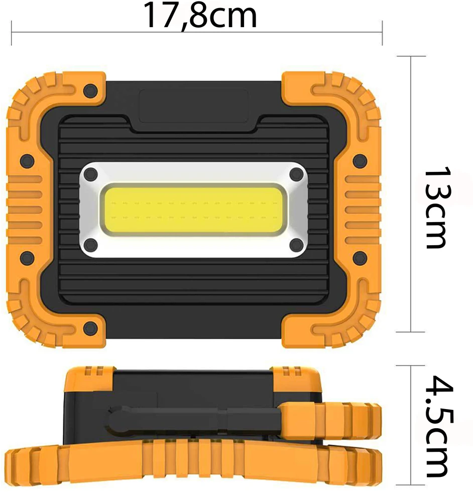 Halogen Nešiojamas LED prožektorius PowerGuard, 30W